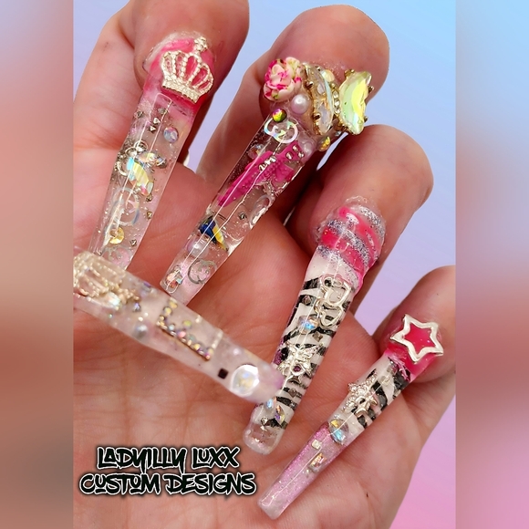 Ladyilly Professional Gel Acrylic Full Nail Set 💅💅 - Picture 6 of 7